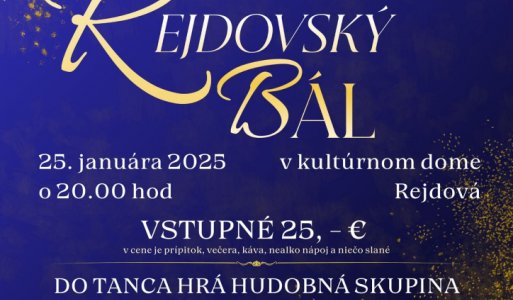 Aktuality / Rejdovský bál  25.1.2025